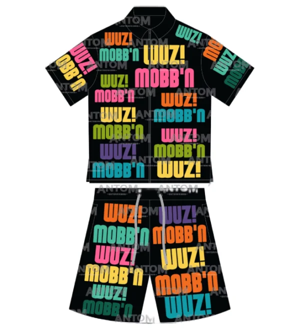 Wuz! Mobb'n Loud Brite Outfit